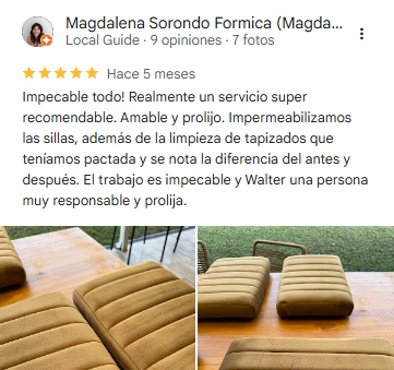 Reseña de cliente 2